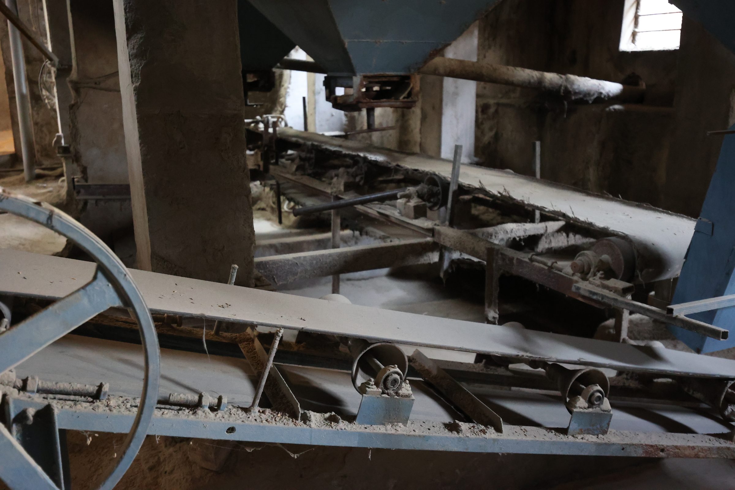 Milling and processing line